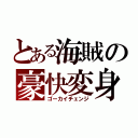 とある海賊の豪快変身（ゴーカイチェンジ）