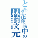 とある花蓮高中中の林劉文元（參零壹˙拾貳）