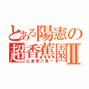 とある陽憲の超香蕉園Ⅱ（公道價八萬一）