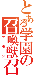 とある学園の召喚獣召喚（サモン）