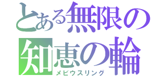 とある無限の知恵の輪（メビウスリング）