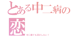 とある中二病の恋（中二病でも恋がしたい！）