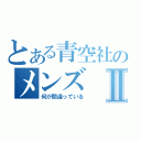 とある青空社のメンズⅡ（何が間違っている）