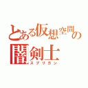 とある仮想空間の闇剣士（スプリガン）