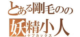 とある剛毛のの妖精小人日記（ケブカックス）