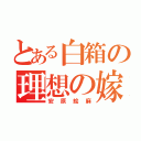 とある白箱の理想の嫁（安原絵麻）