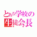 とある学校の生徒会長（怜奈）