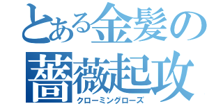 とある金髪の薔薇起攻（クローミングローズ）