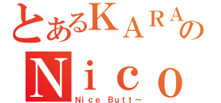 とあるＫＡＲＡのＮｉｃｏｌｅ（Ｎｉｃｅ Ｂｕｔｔ～）