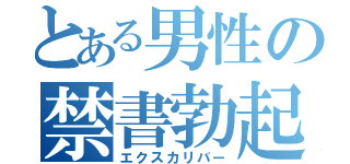 とある男性の禁書勃起（エクスカリバー）