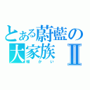 とある蔚藍の大家族Ⅱ（暖かい）