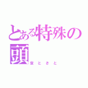 とある特殊の頭（空とさと）