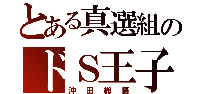 とある真選組のドＳ王子（沖田総悟）