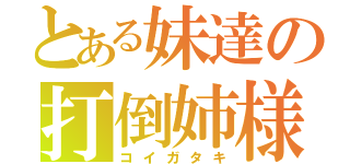 とある妹達の打倒姉様（コイガタキ）