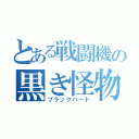 とある戦闘機の黒き怪物（ブラックバード）