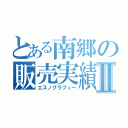 とある南郷の販売実績Ⅱ（エスノグラフィー）