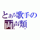 とある歌手の両声類（ピコ）