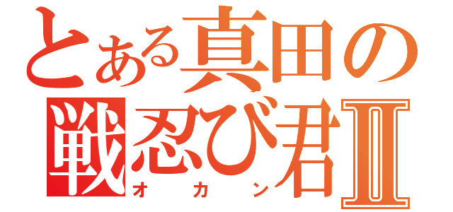 とある真田の戦忍び君Ⅱ（オカン）