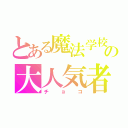 とある魔法学校の大人気者（チョコ）