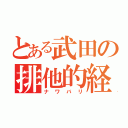 とある武田の排他的経済水域（ナワバリ）