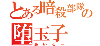 とある暗殺部隊の堕玉子（あいるー）