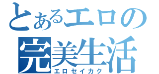 とあるエロの完美生活（エロセイカク）