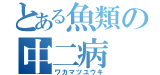 とある魚類の中二病（ワカマツユウキ）