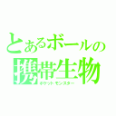 とあるボールの携帯生物（ポケットモンスター）