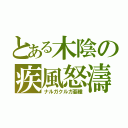 とある木陰の疾風怒濤（ナルガクルガ亜種）