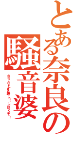 とある奈良の騒音婆（さっさと引越し！しばくぞ！）