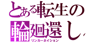 とある転生の輪廻還し（リンカーネイション）