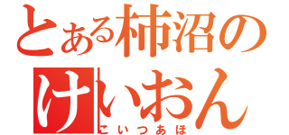 とある柿沼のけいおん！（こいつあほ）