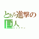 とある進撃の巨人（ビッグマン）