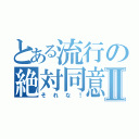 とある流行の絶対同意Ⅱ（それな！）