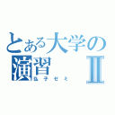 とある大学の演習Ⅱ（弘子ゼミ）