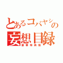 とあるコバヤシの妄想目録（豪華特典版）