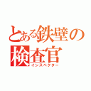 とある鉄壁の検査官（インスペクター）