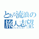 とある流浪の旅人志望（バックパッカー）