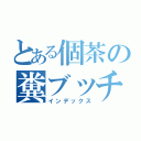 とある個茶の糞ブッチ（インデックス）