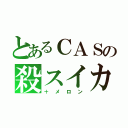 とあるＣＡＳの殺スイカ（＋メロン）