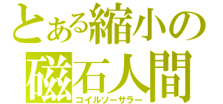 とある縮小の磁石人間（コイルソーサラー）