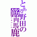 とある野田の筋肉馬鹿（ハルバード）