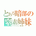 とある暗部の窒素姉妹（ブラコン姉妹）