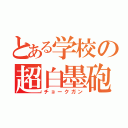 とある学校の超白墨砲（チョークガン）