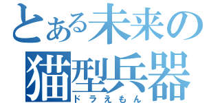 とある未来の猫型兵器（ドラえもん）