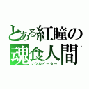 とある紅瞳の魂食人間（ソウルイーター）