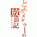 とあるメダラーの放浪記（ただのバカ）