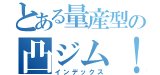 とある量産型の凸ジム！（インデックス）