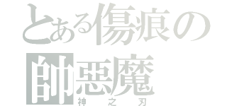 とある傷痕の帥惡魔（神之刃）