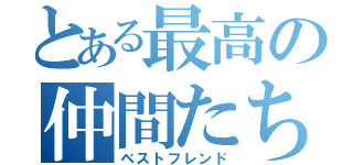 とある最高の仲間たち（ベストフレンド）